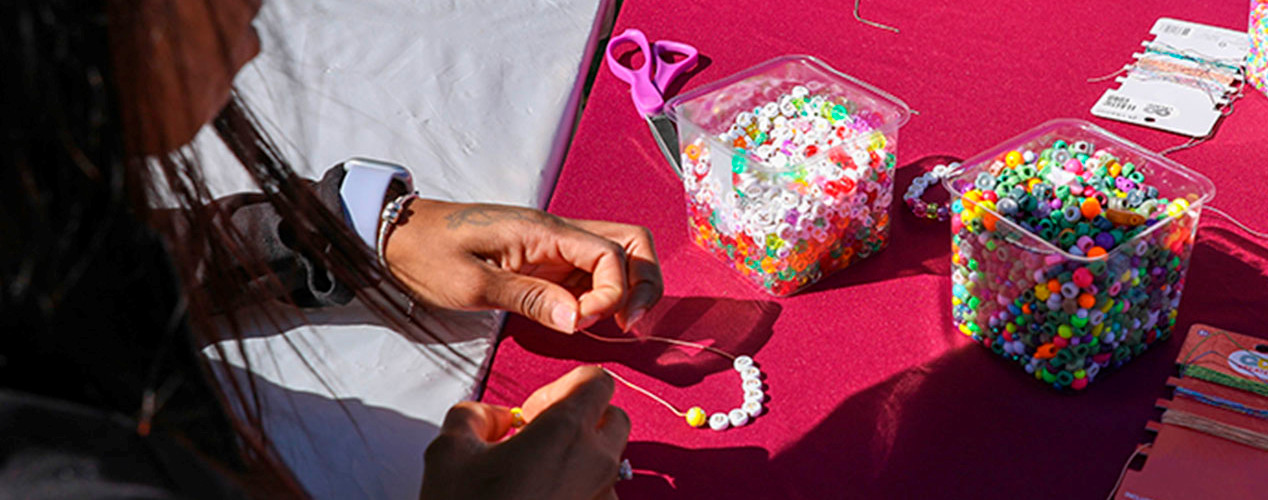 SIU Saluki Cares Day Friendship Bracelets